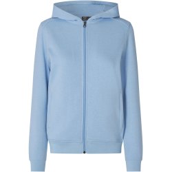 ID 0389 PRO Wear CARE sweatshirt  hoodie  zip  dame Lys bl