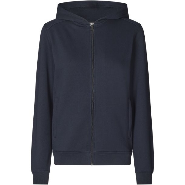 ID 0389 PRO Wear CARE sweatshirt  hoodie  zip  dame Navy