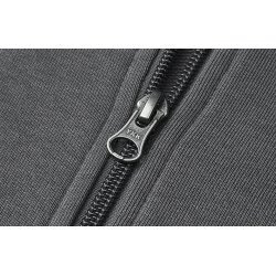 ID 0389 PRO Wear CARE sweatshirt  hoodie  zip  dame Silver grey