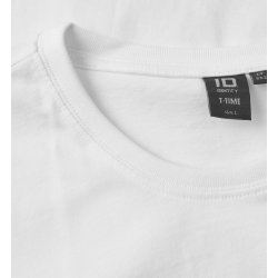 ID 0502 T-TIME&reg; T-shirt  tight Hvid