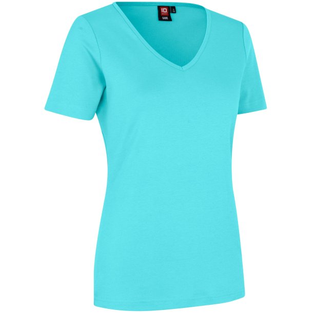 ID 0506 Interlock T-shirt  V-hals Mint