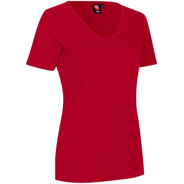 ID 0506 Interlock T-shirt  V-hals Rd