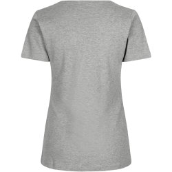 ID 0508 Interlock T-shirt  dame Gr melange