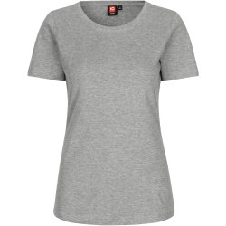 ID 0508 Interlock T-shirt  dame Gr melange