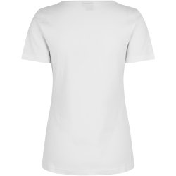 ID 0508 Interlock T-shirt  dame Hvid