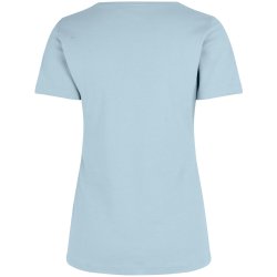 ID 0508 Interlock T-shirt  dame Lys bl