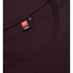 ID 0508 Interlock T-shirt  dame Mrk bordeaux