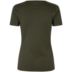 ID 0508 Interlock T-shirt  dame Oliven
