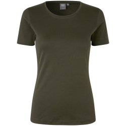 ID 0508 Interlock T-shirt  dame Oliven