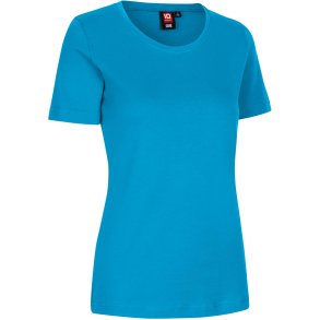 ID 0508 Interlock T-shirt  dame Turkis