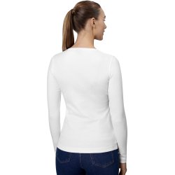 ID 0509 Interlock T-shirt  l/  dame Hvid