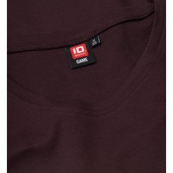 ID 0509 Interlock T-shirt  l/  dame Mrk bordeaux
