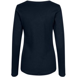 ID 0509 Interlock T-shirt  l/  dame Navy