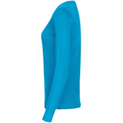 ID 0509 Interlock T-shirt  l/  dame Turkis