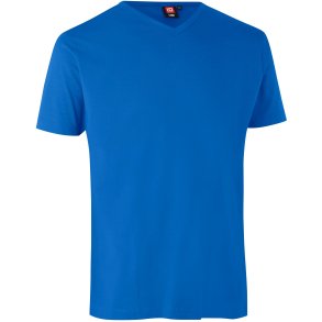 ID 0514 T-TIME® T-shirt  V-hals Azur