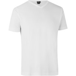 ID 0514 T-TIME&reg; T-shirt  V-hals Hvid