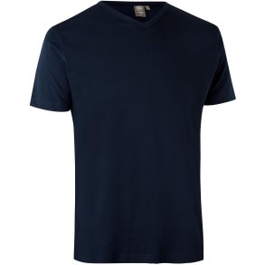 ID 0514 T-TIME® T-shirt  V-hals Navy