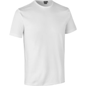 ID 0517 Interlock T-shirt Hvid