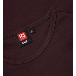 ID 0517 Interlock T-shirt Mrk bordeaux