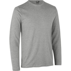 ID 0518 Interlock T-shirt   l/ Gr melange