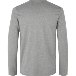 ID 0518 Interlock T-shirt   l/ Gr melange