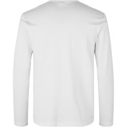 ID 0518 Interlock T-shirt   l/ Hvid
