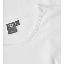 ID 0518 Interlock T-shirt   l/ Hvid