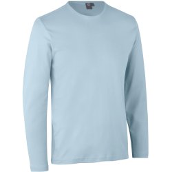 ID 0518 Interlock T-shirt   l/ Lys bl