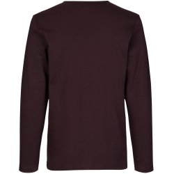 ID 0518 Interlock T-shirt   l/ Mrk bordeaux