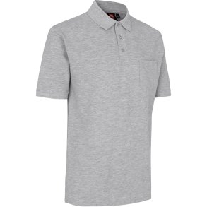 ID 0520 Poloshirt klassisk Gr melange
