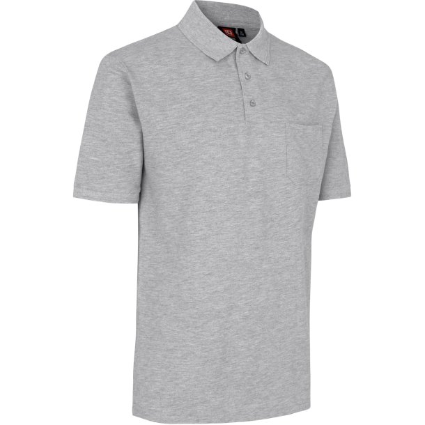 ID 0520 Poloshirt klassisk Gr melange