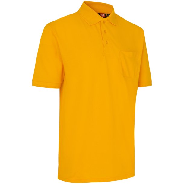 ID 0520 Poloshirt klassisk Gul