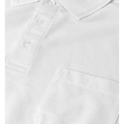 ID 0520 Poloshirt klassisk Hvid