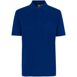 ID 0520 Poloshirt klassisk Kongebl