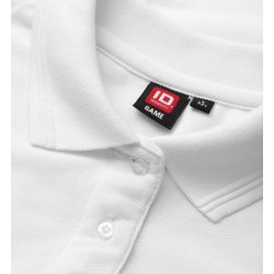 ID 0521 Poloshirt klassisk  dame Hvid