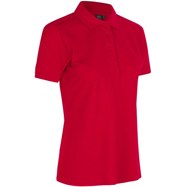 ID 0521 Poloshirt klassisk  dame Rd