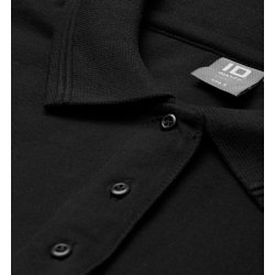 ID 0521 Poloshirt klassisk  dame Sort