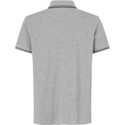 ID 0522 Kontrast poloshirt  stretch Gr melange