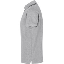 ID 0522 Kontrast poloshirt  stretch Gr melange