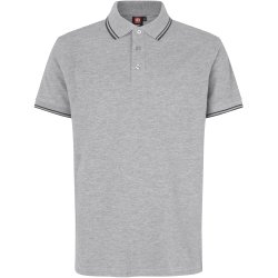 ID 0522 Kontrast poloshirt  stretch Gr melange