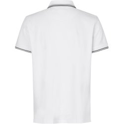 ID 0522 Kontrast poloshirt  stretch Hvid