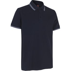 ID 0522 Kontrast poloshirt  stretch Navy