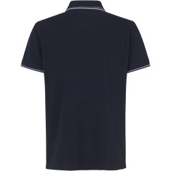 ID 0522 Kontrast poloshirt  stretch Navy