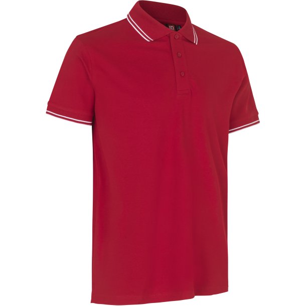 ID 0522 Kontrast poloshirt  stretch Rd