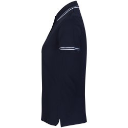 ID 0523 Kontrast poloshirt  stretch  dame Navy
