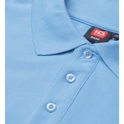 ID 0525 Poloshirt  stretch Lys bl
