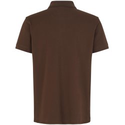 ID 0525 Poloshirt  stretch Mocca