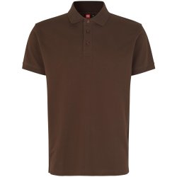 ID 0525 Poloshirt  stretch Mocca