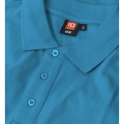 ID 0525 Poloshirt  stretch Turkis