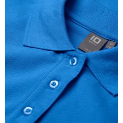 ID 0527 Poloshirt  stretch  dame Azur